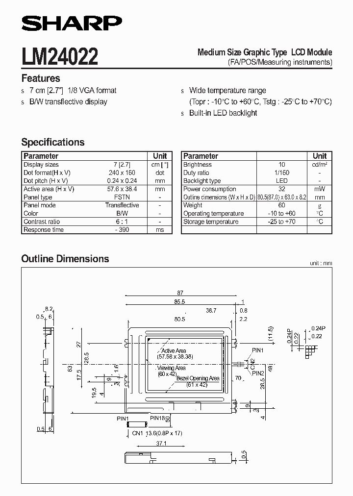 LM24022_233422.PDF Datasheet Download --- IC-ON-LINE