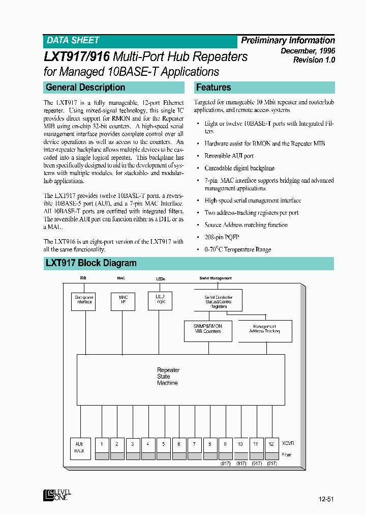 LXT917_247914.PDF Datasheet