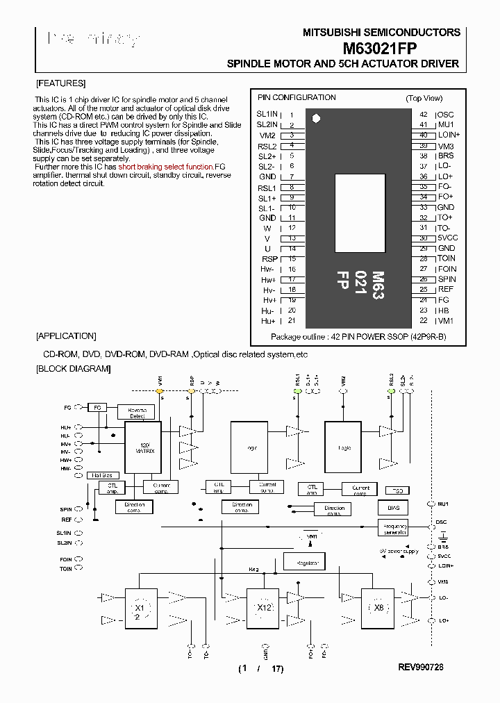 M63021FP_225344.PDF Datasheet