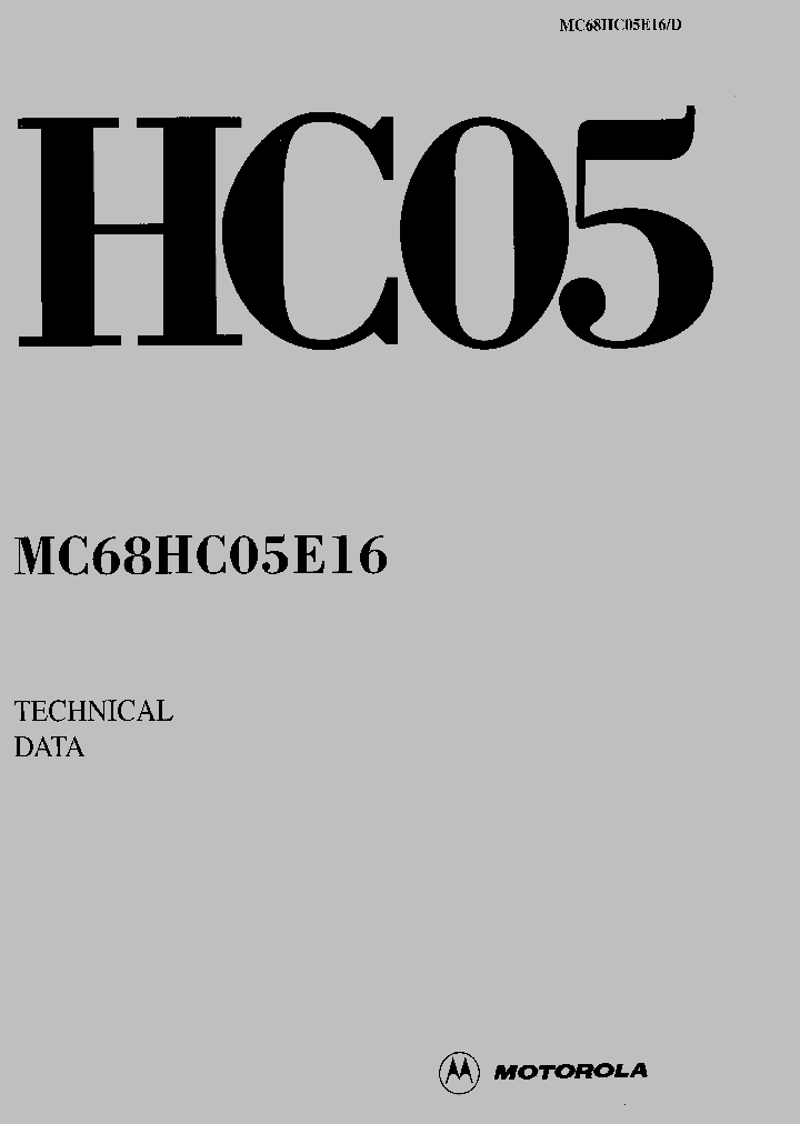MC68HC05E16CB_237803.PDF Datasheet