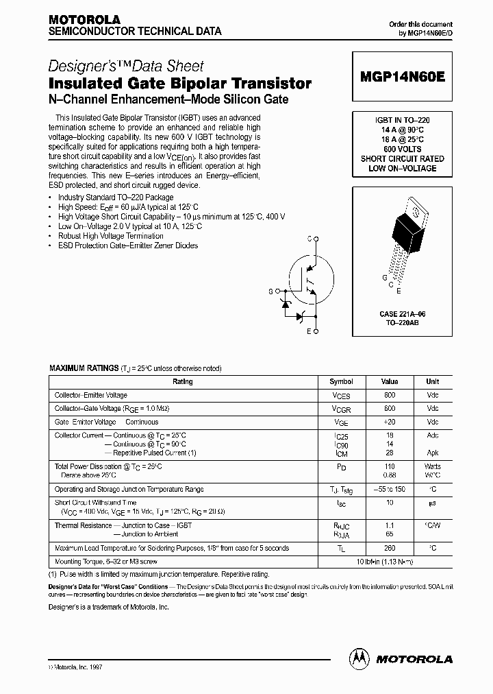 MGP14N60E_222168.PDF Datasheet