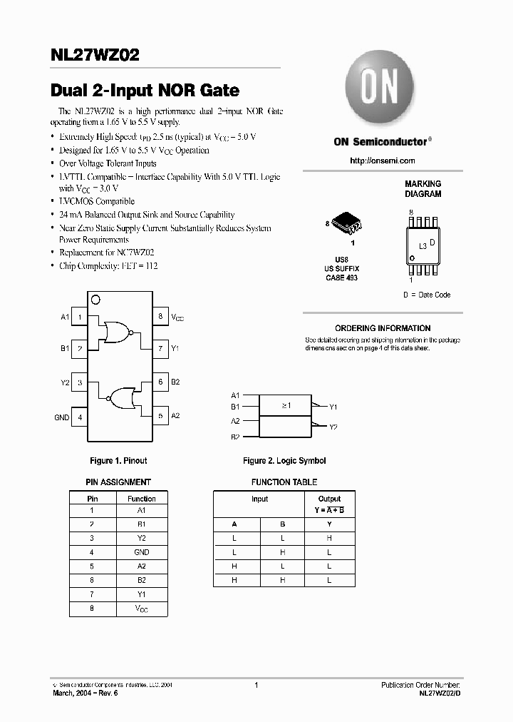 NL27WZ02_250070.PDF Datasheet