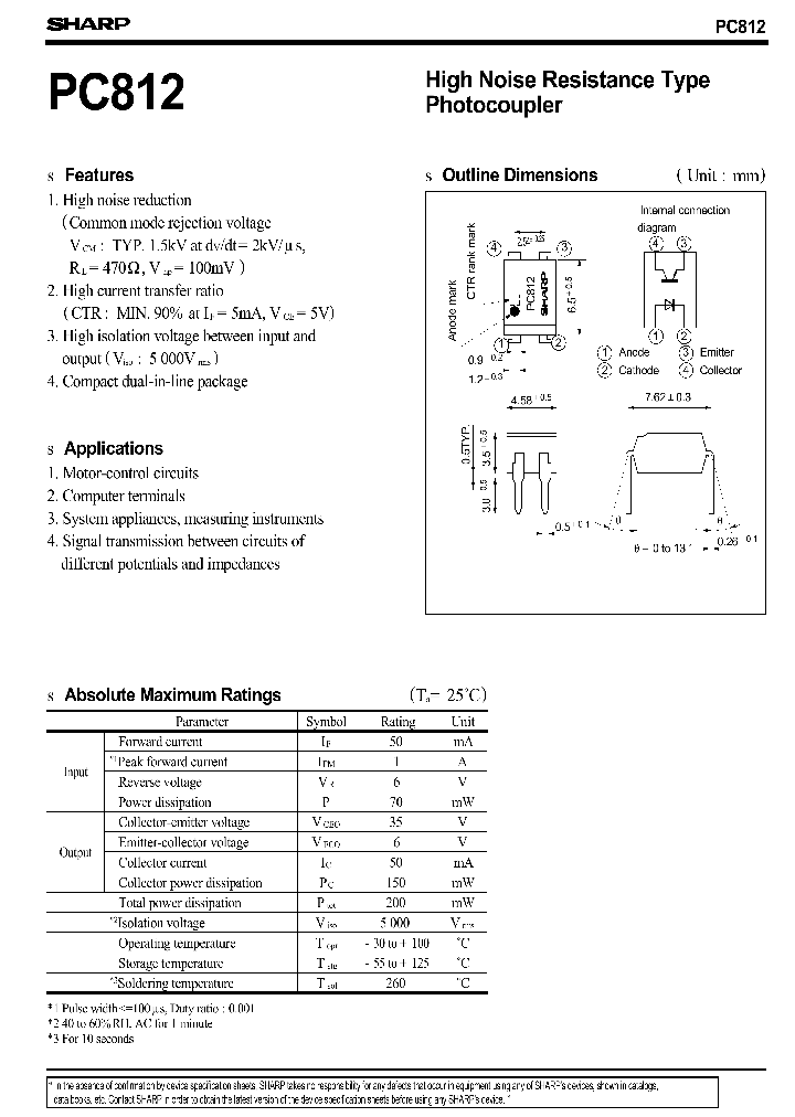 PC812_234217.PDF Datasheet