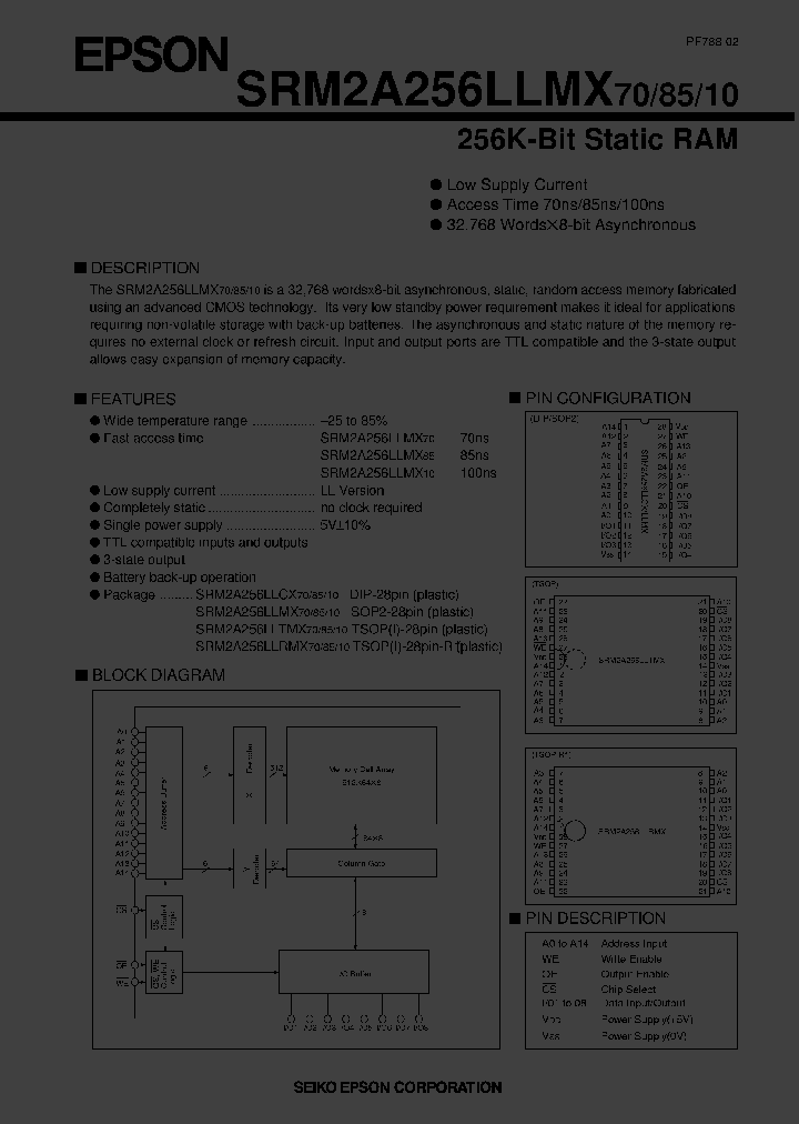 SRM2A256LLCX_216567.PDF Datasheet