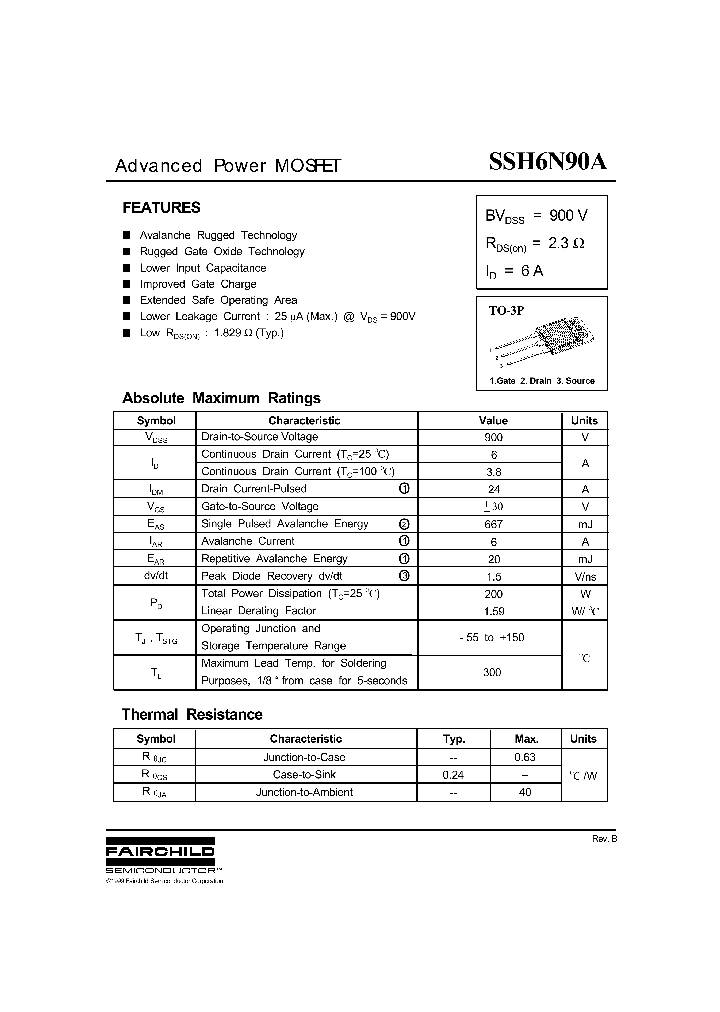 SSH6N90A_242031.PDF Datasheet