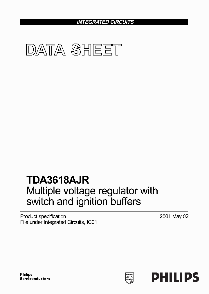 TDA3618_215122.PDF Datasheet