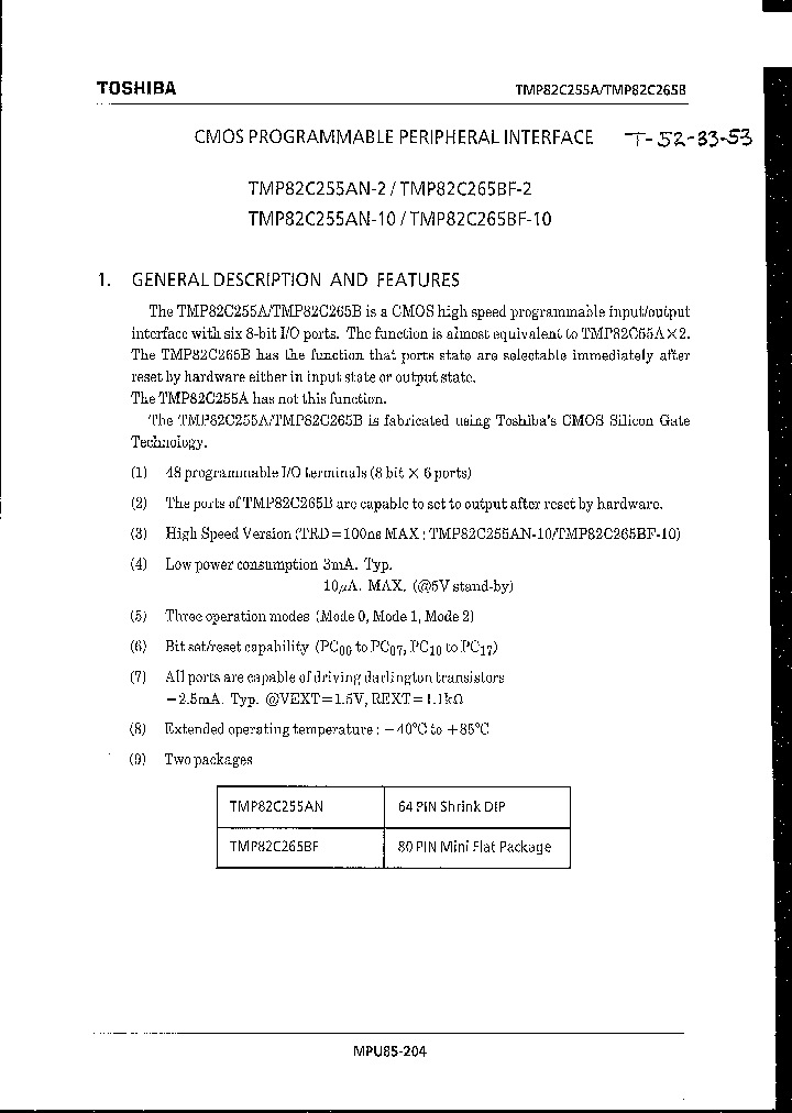 TMP82C265BF-10_223128.PDF Datasheet