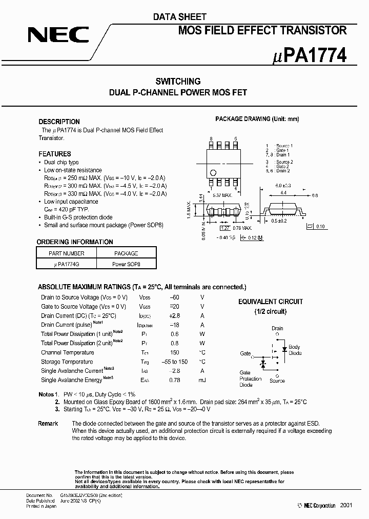 UPA1774_237473.PDF Datasheet