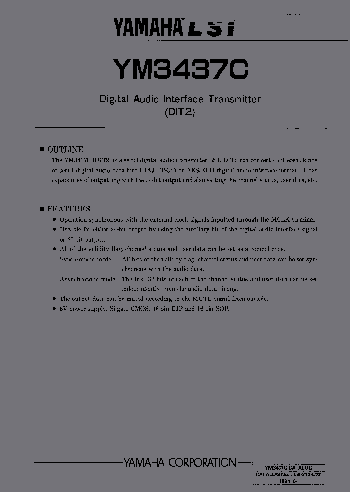 YM3437C_218103.PDF Datasheet