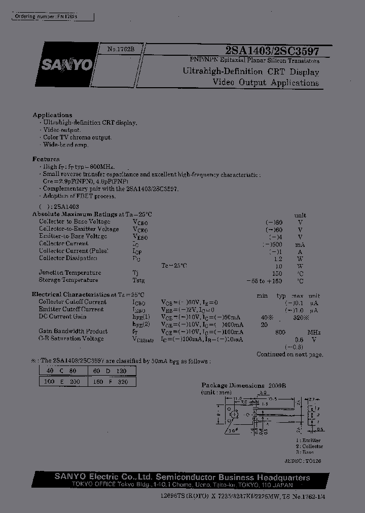 2SC3597_234510.PDF Datasheet