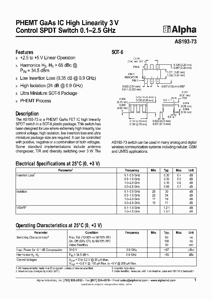 AS193-73_212850.PDF Datasheet