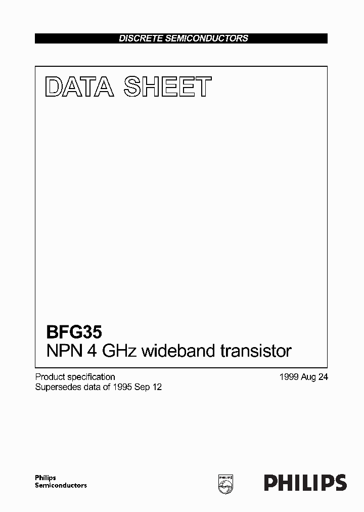 BFG35_244197.PDF Datasheet