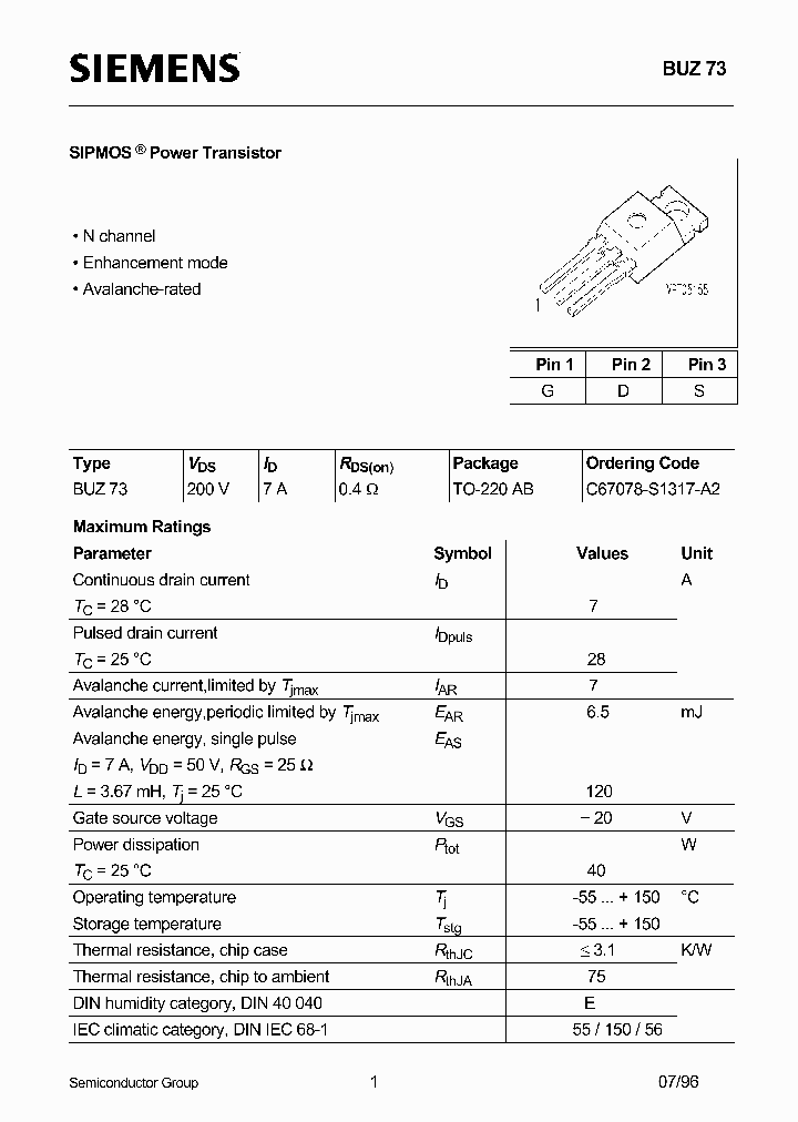 C67078-S1317-A2_170058.PDF Datasheet