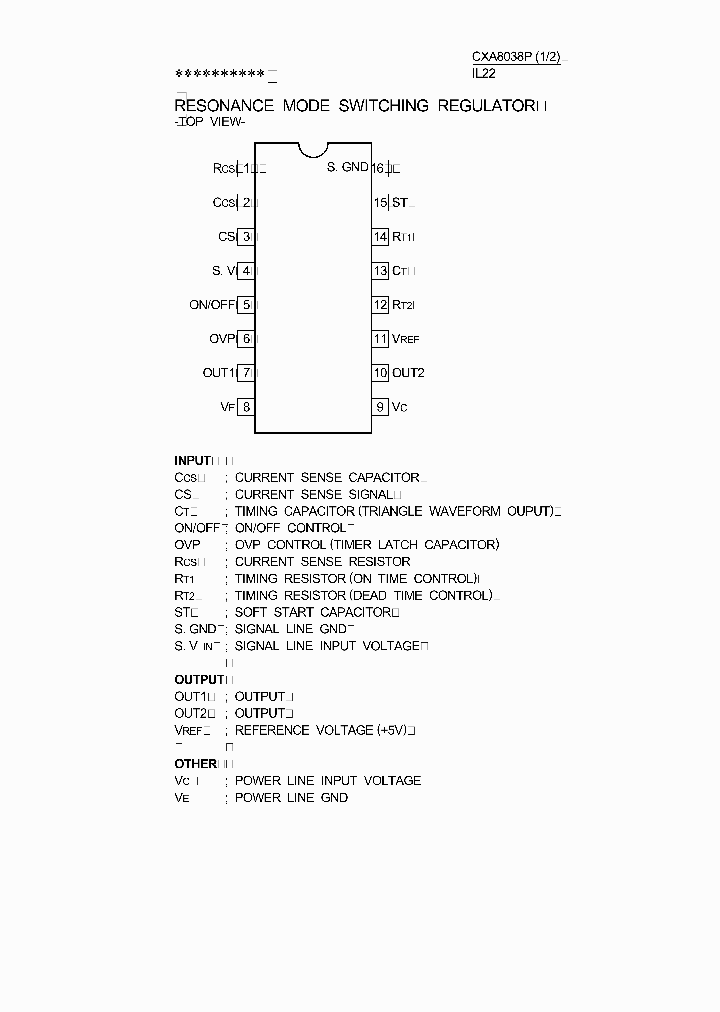 CXA8038P_178752.PDF Datasheet