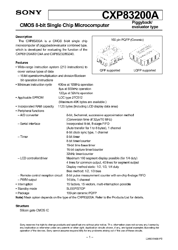 CXP83200A_230696.PDF Datasheet