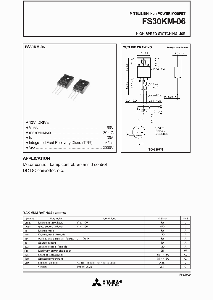 FS30KM-06_211634.PDF Datasheet