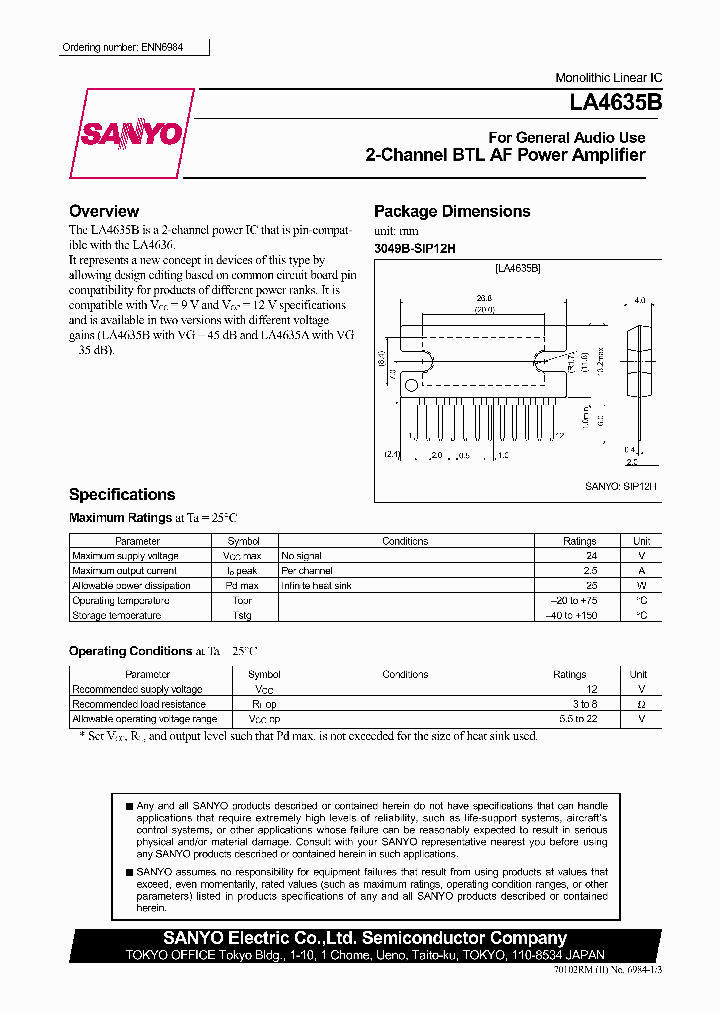 LA4635B_224797.PDF Datasheet