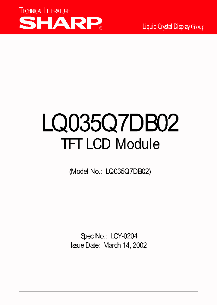 LQ035Q7DB0_187210.PDF Datasheet