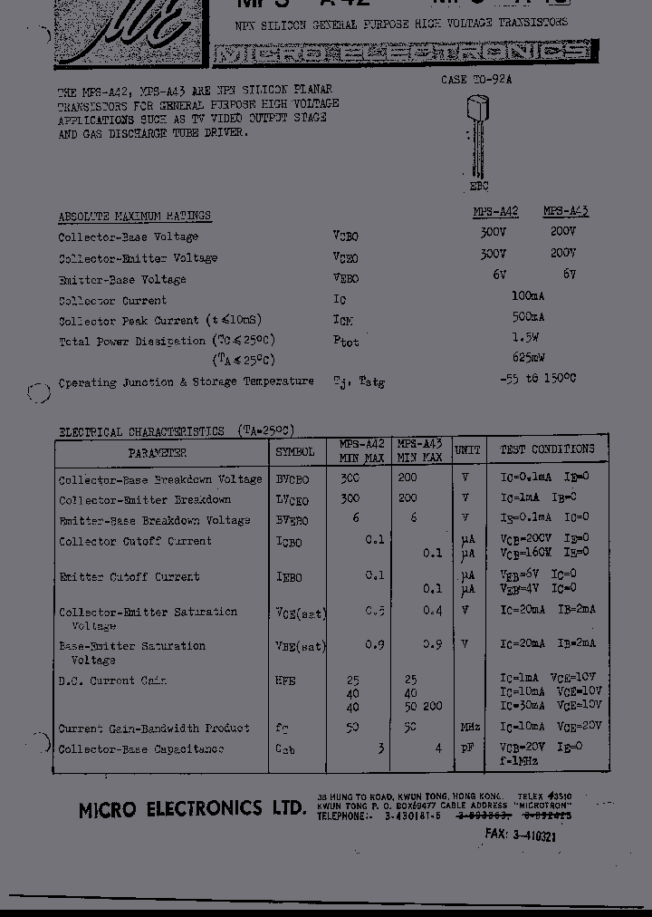 MPS-A42_201558.PDF Datasheet