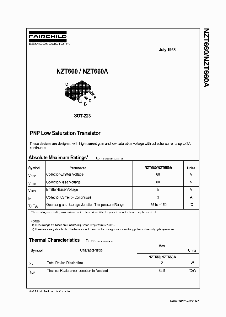 NZT660_197238.PDF Datasheet