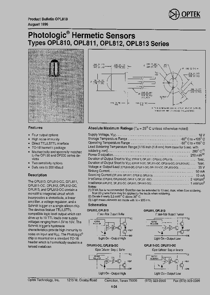 OPL812_271872.PDF Datasheet