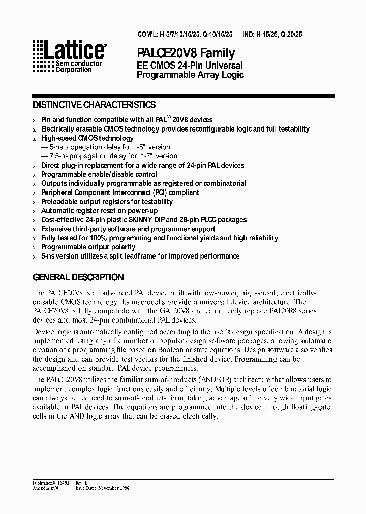 PALCE20V8H-10JC4_14251.PDF Datasheet