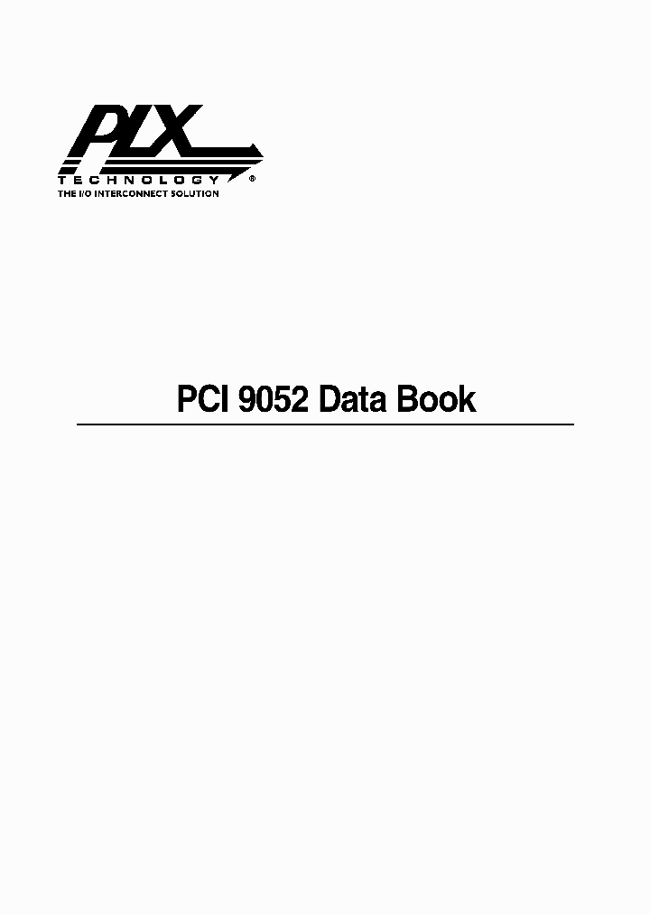 PCI9052_157252.PDF Datasheet