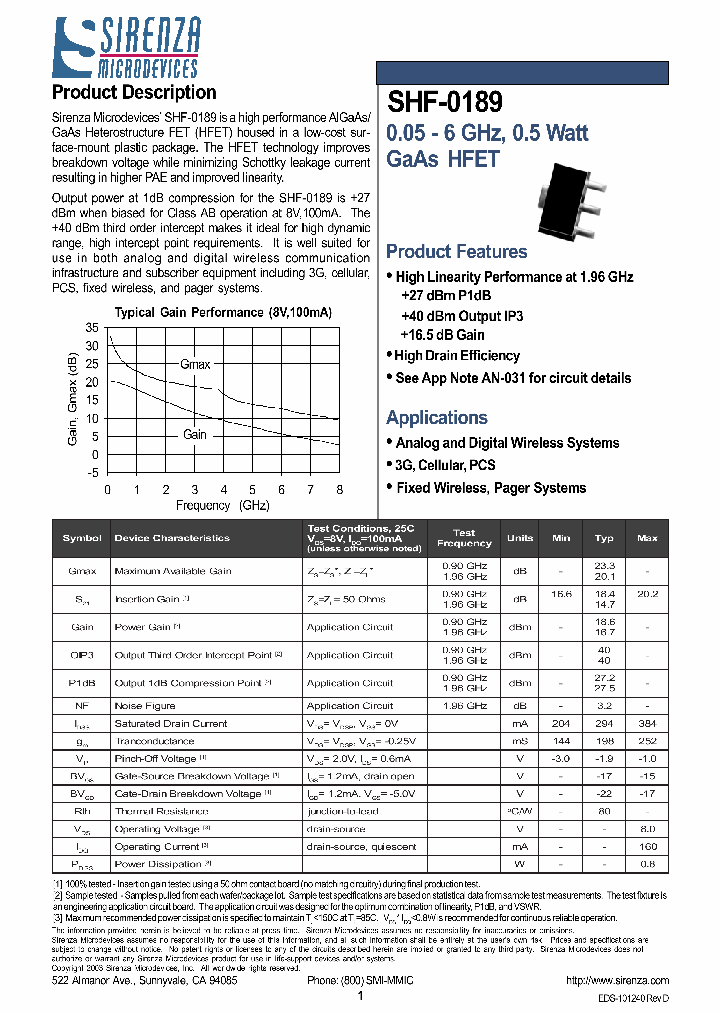 SHF-0189_198876.PDF Datasheet