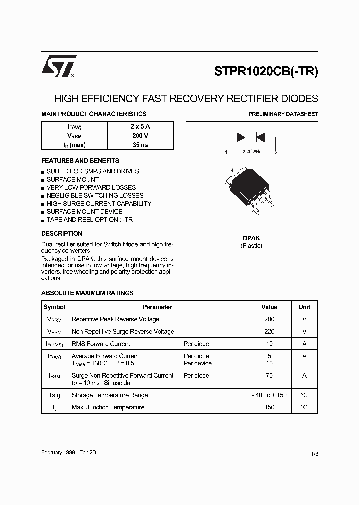 STPR1020CB_154679.PDF Datasheet