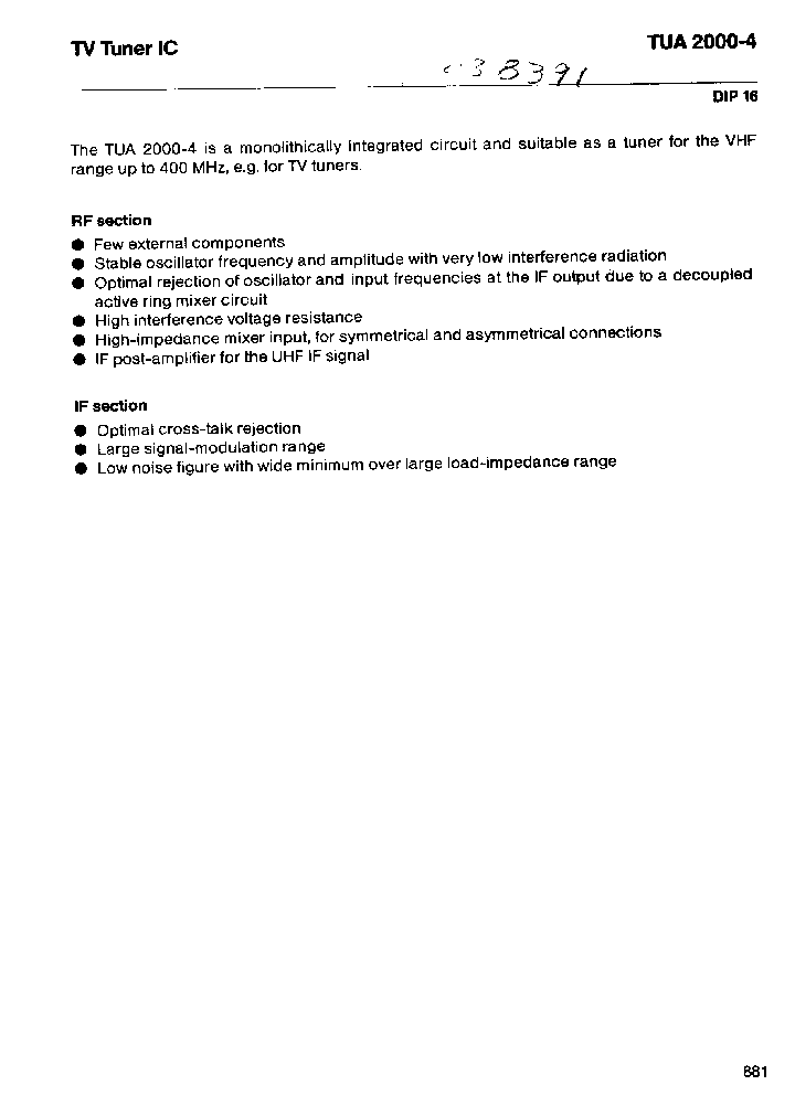TUA2000-4_272834.PDF Datasheet