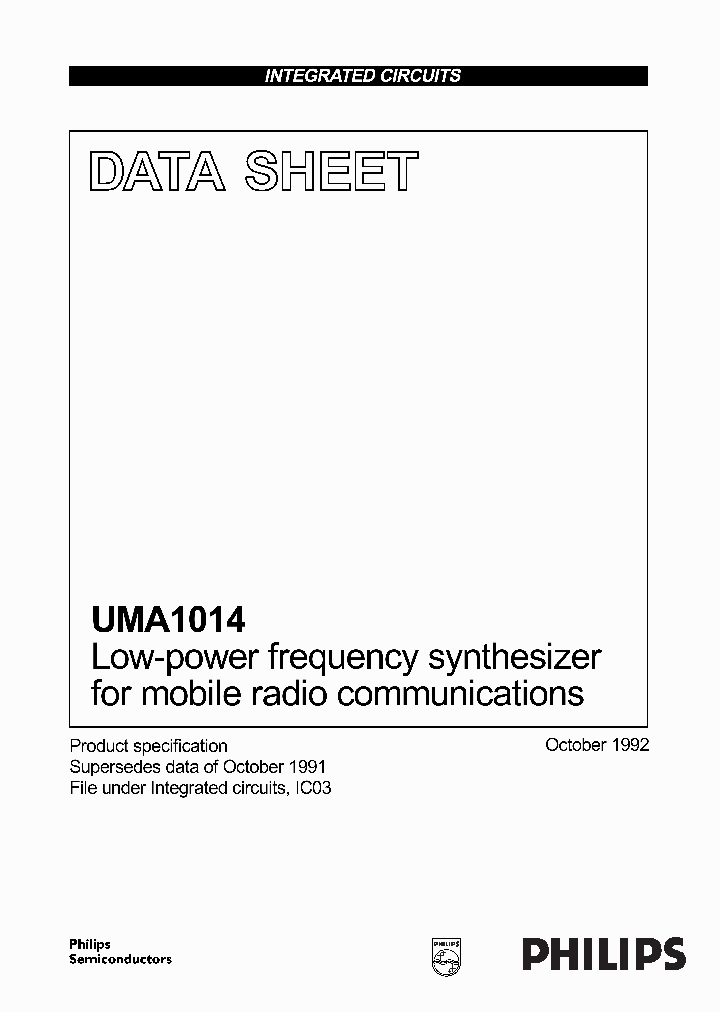 UMA1014_235604.PDF Datasheet