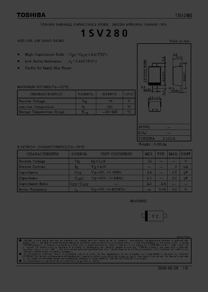 1SV280_199927.PDF Datasheet
