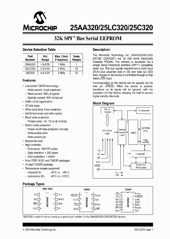 25AA320_194708.PDF Datasheet