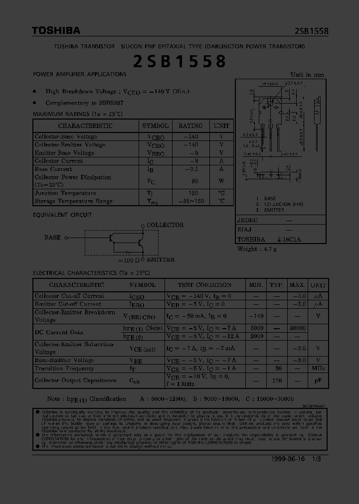 2SB1558_320635.PDF Datasheet