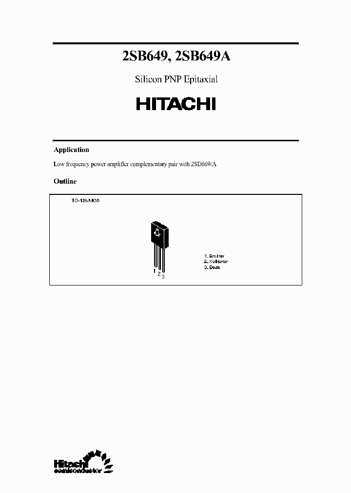 2SB6492SB649A_279596.PDF Datasheet