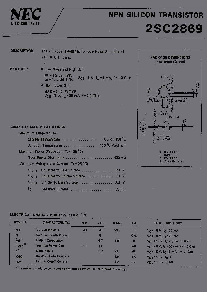 2SC2869_323955.PDF Datasheet