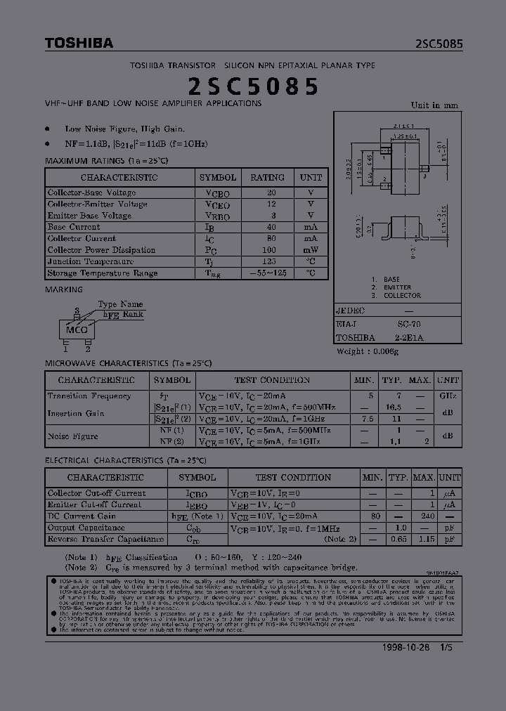 2SC5085_7142.PDF Datasheet
