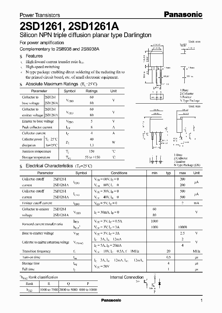 2SD1261A_318611.PDF Datasheet