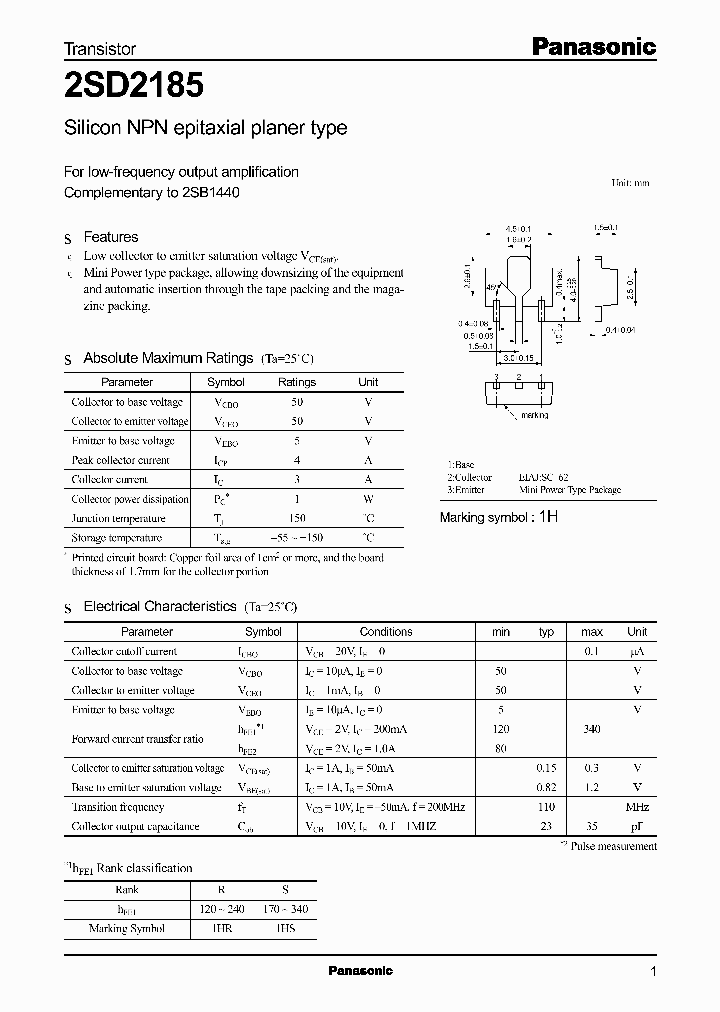 2SD2185_200838.PDF Datasheet