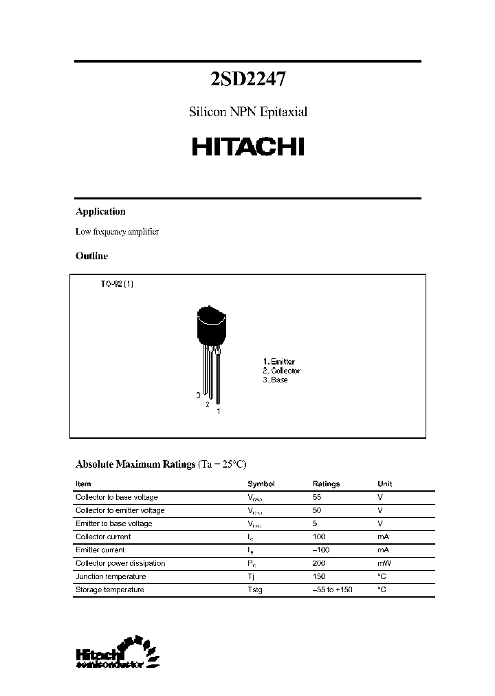 2SD2247_331608.PDF Datasheet