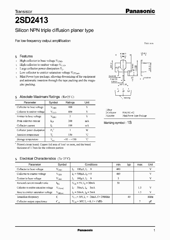 2SD2413_332032.PDF Datasheet