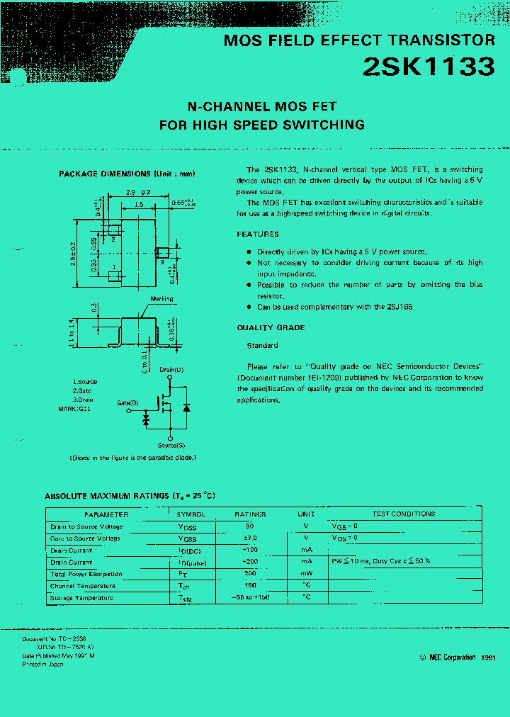 2SK1133_12420.PDF Datasheet