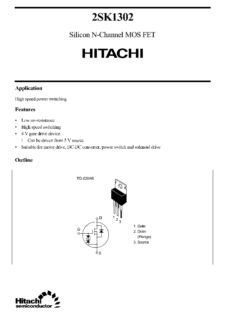 2SK1302_342413.PDF Datasheet