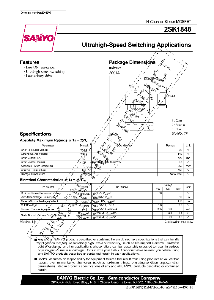 2SK1848_346972.PDF Datasheet