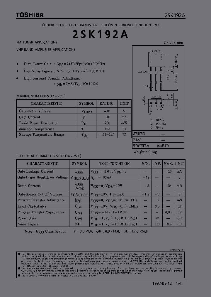 2SK192A_185312.PDF Datasheet