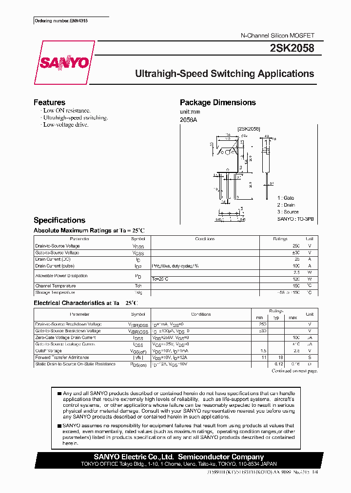 2SK2058_320427.PDF Datasheet