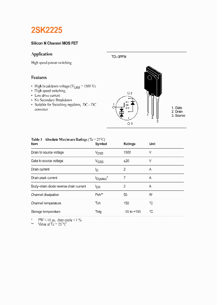 2SK2225_181184.PDF Datasheet