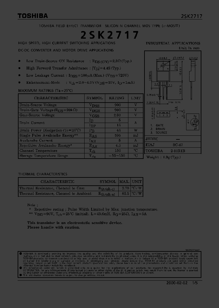 2SK2717_321978.PDF Datasheet