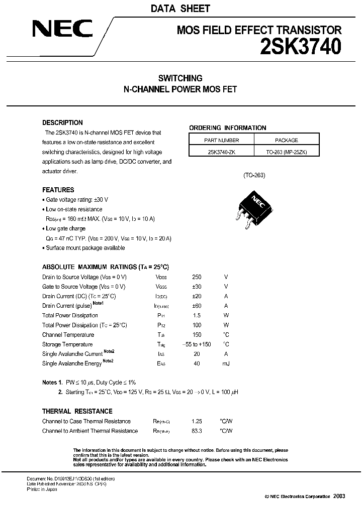 2SK3740_378766.PDF Datasheet