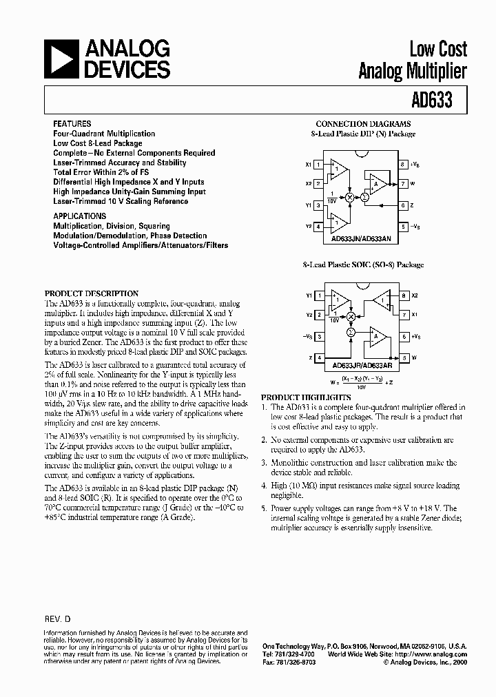 AD633_308056.PDF Datasheet